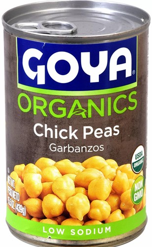 Goya Organics  Chick Peas 15.5 oz